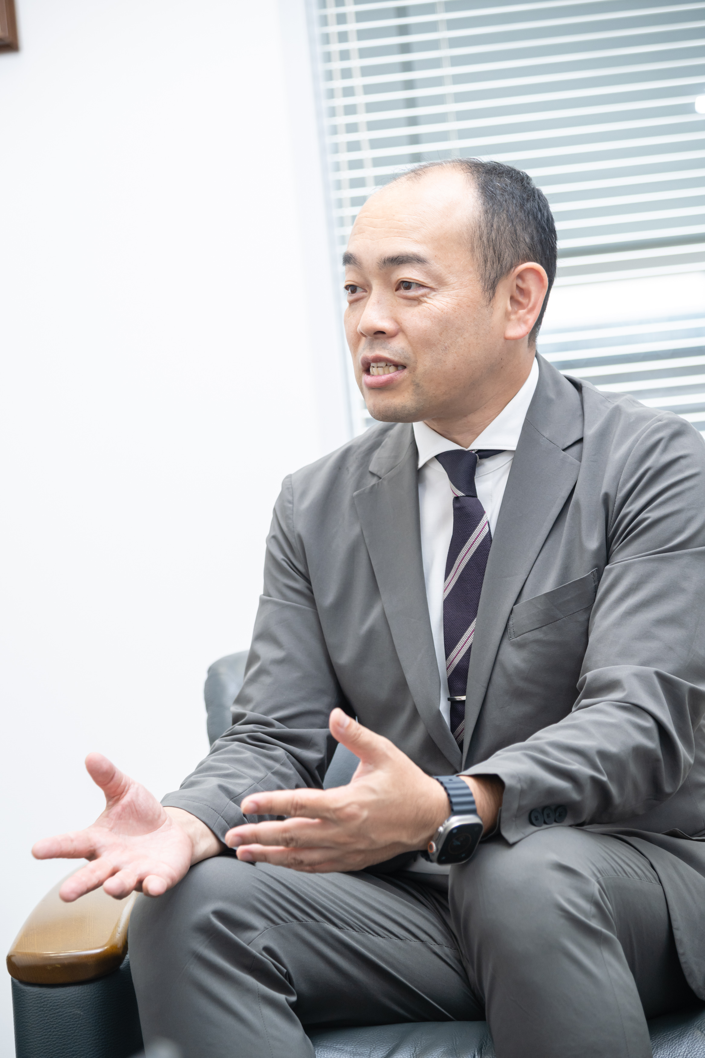 製造業の現場への理解について話すシェアビジョンの小林